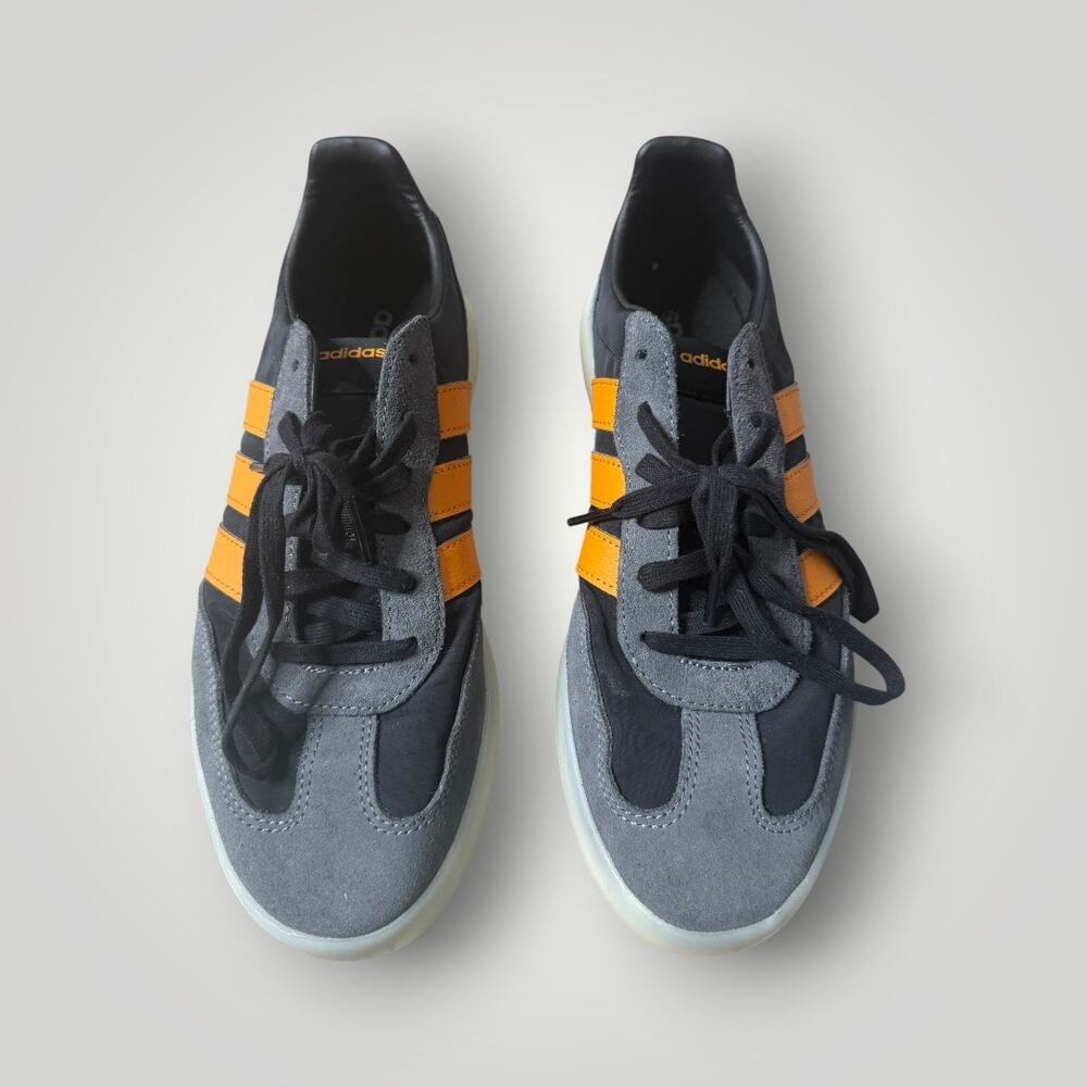 Adidas Barreda Decode Sneakers Black Gray Orange sz 8 - Picture 5 of 8
